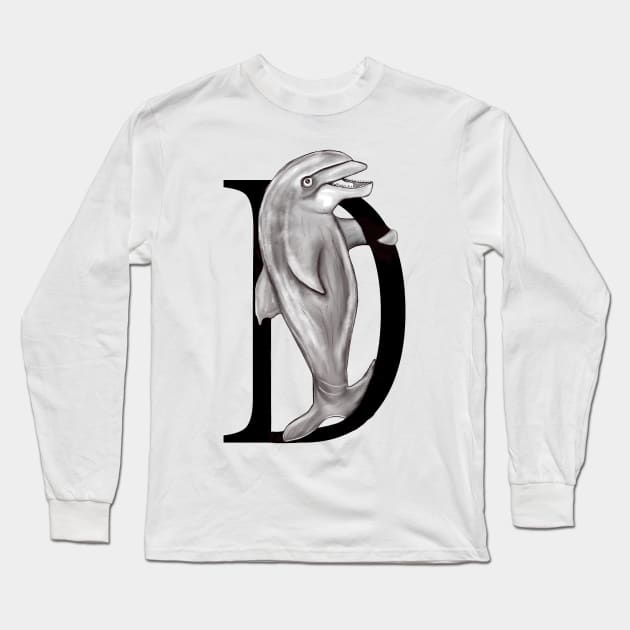 D delfin Long Sleeve T-Shirt by msmart